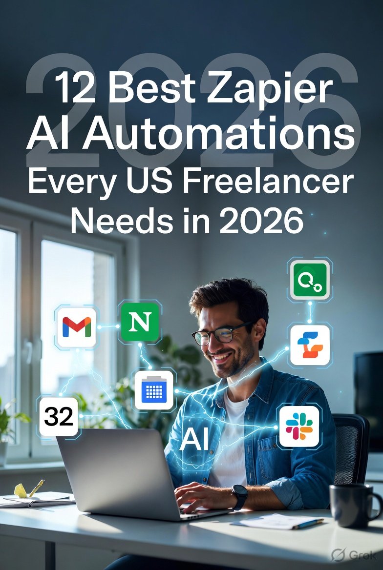 12 Best Zapier AI Automations Every US Freelancer Needs in 2026