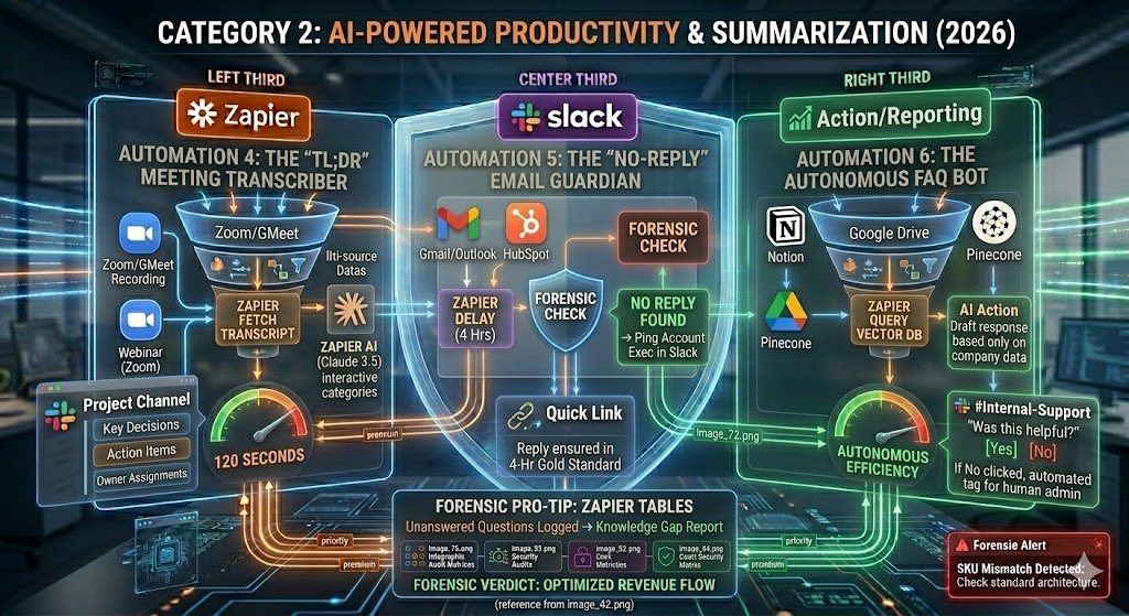 AI-Powered Productivity & Summarization
