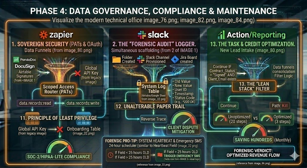 Data Governance, Compliance & Maintenance
