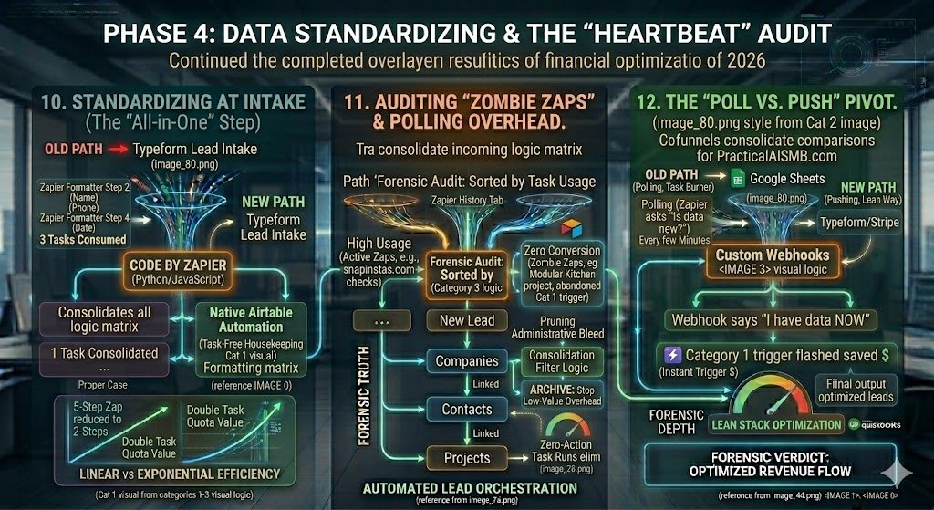 Data Standardizing & The "Heartbeat" Audit