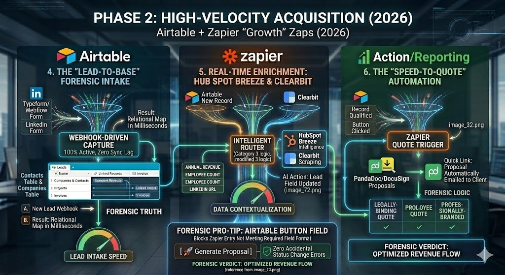 High-Velocity Acquisition (The "Growth" Zaps)