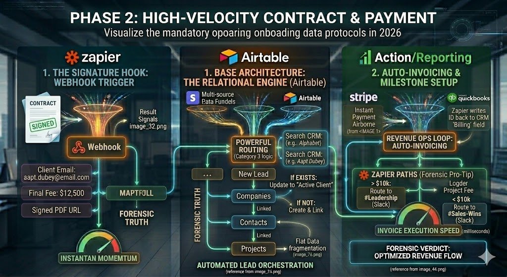 High-Velocity Contract & Payment (The Trigger)