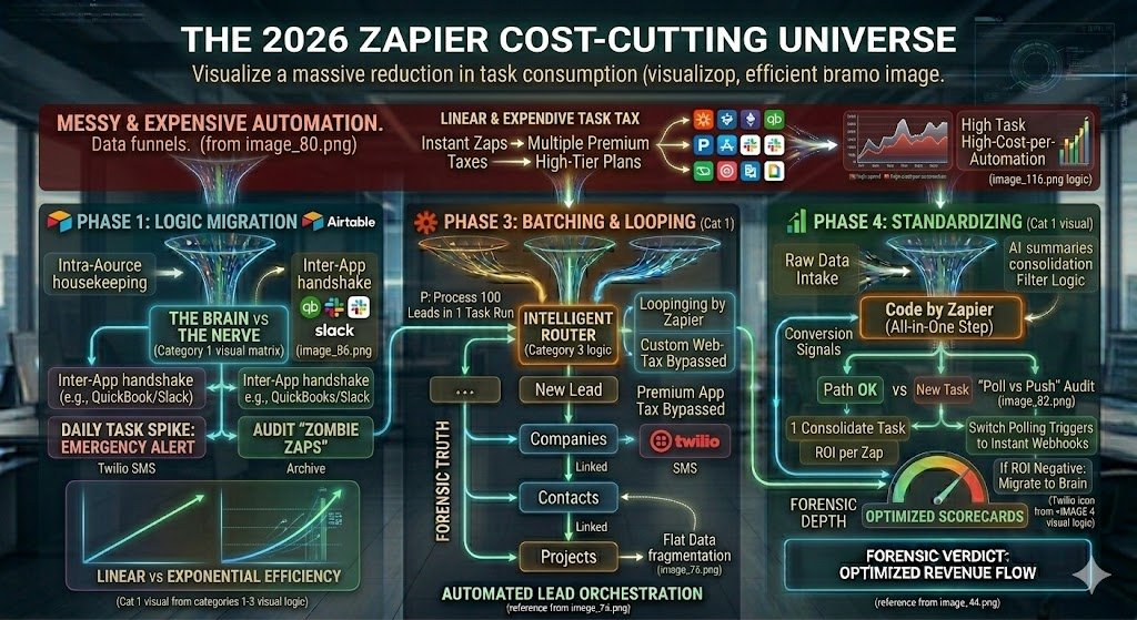 Cut Zapier Bill by 50-70% in 2026 ( How to Guide )