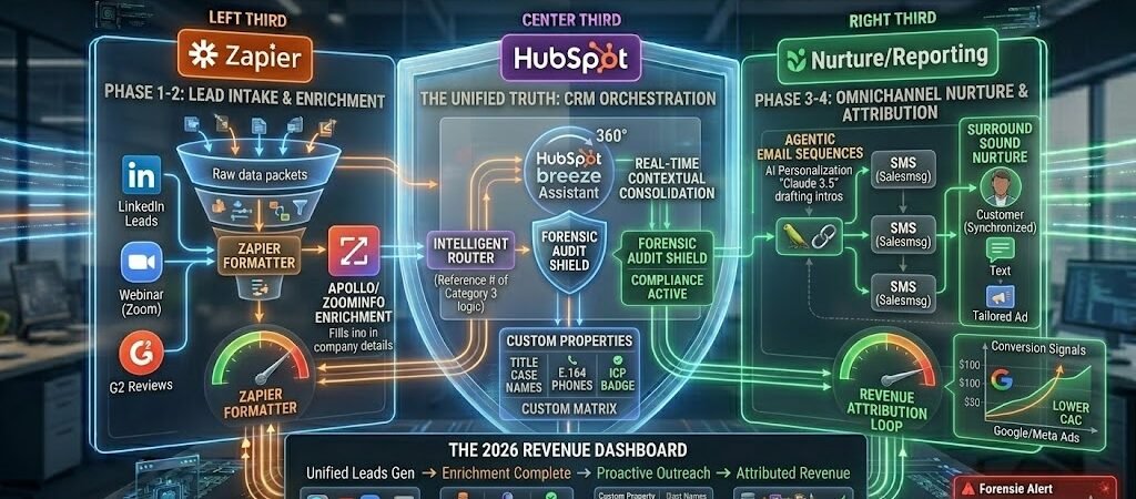 HubSpot Zapier automation guide 2026