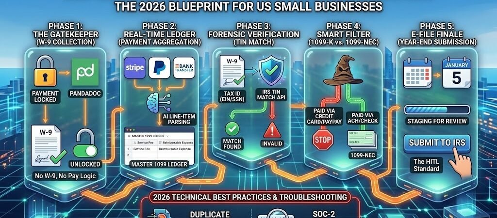 IRS-Compliant 1099 Tracking: The 2026 Automation Blueprint 1 IRS-Compliant 1099 Tracking: The 2026 Automation Blueprint