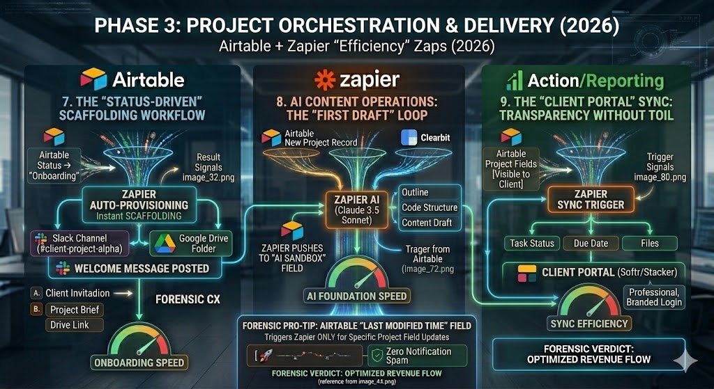 Project Orchestration & Delivery (The "Efficiency" Zaps)