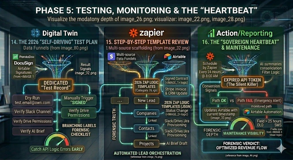Testing, Monitoring & the "Heartbeat" (Maintenance)