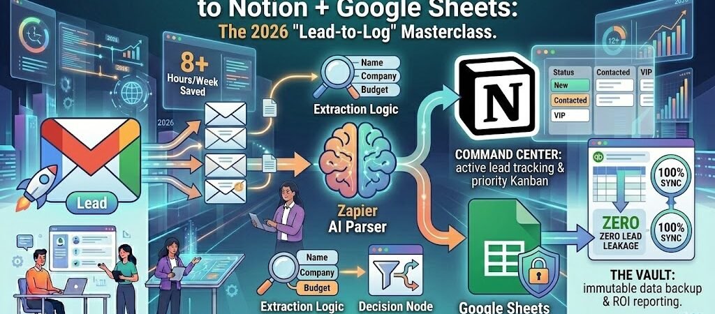 Gmail Lead Automation to Notion + Google Sheets 2026