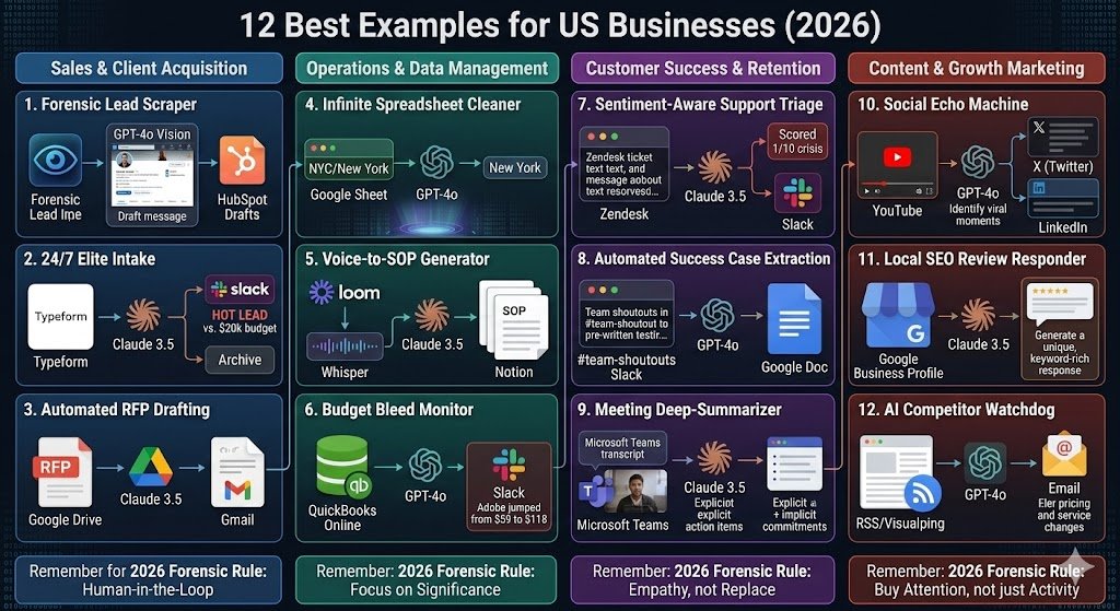 Zapier Claude and Chatgpt Automations: 12 Best Examples for US Businesses 2 Zapier Claude and Chatgpt Automations: 12 Best Examples for US Businesses