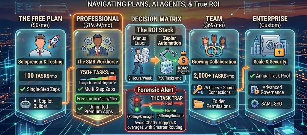 Zapier Pricing 2026: The Complete Small Business Guide to Scaling Without the “Task Trap”