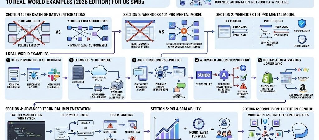 Zapier Webhooks Masterclass – 10 Real-World Examples (2026 Edition)