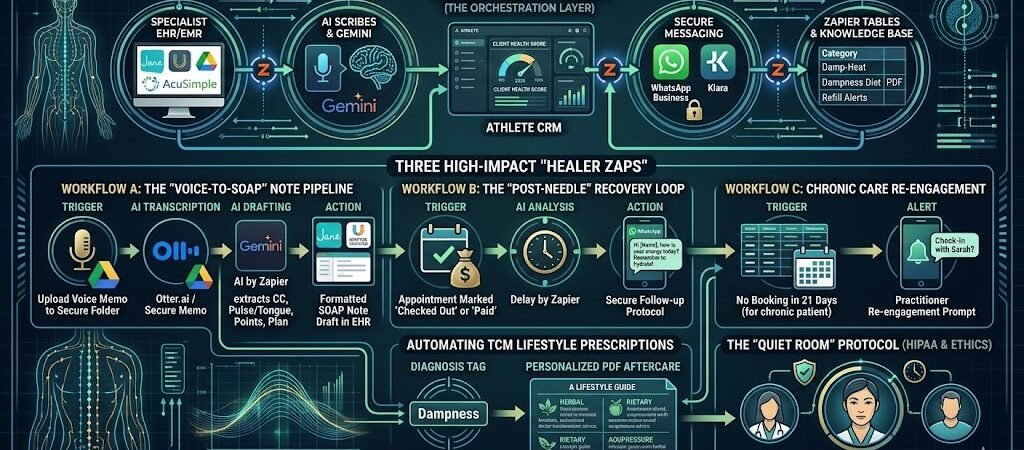 Zapier for Acupuncturists 2026: The High-Touch Healer 1 Zapier for Acupuncturists 2026: The High-Touch Healer
