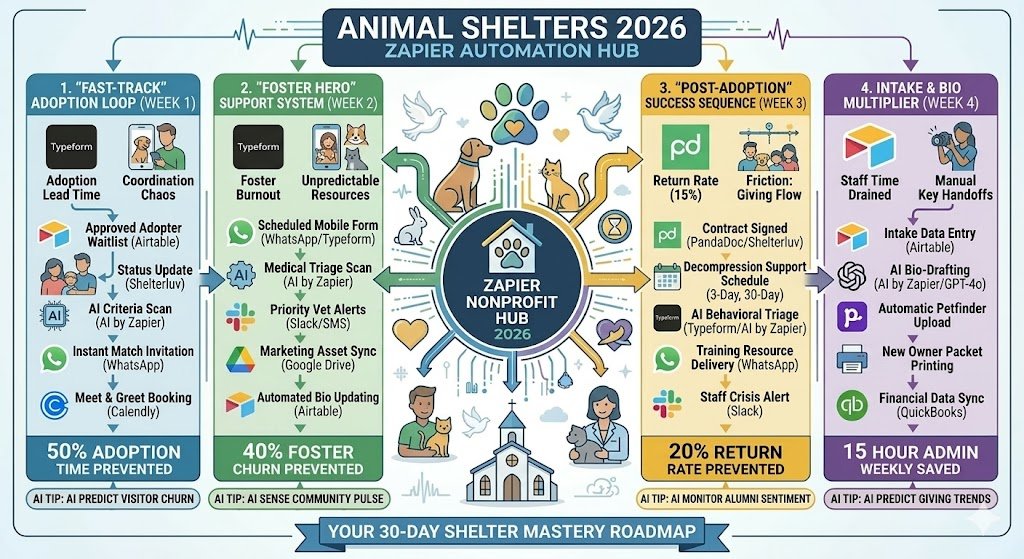 Zapier for Animal Shelters 2026: Scaling Compassion Through Automation