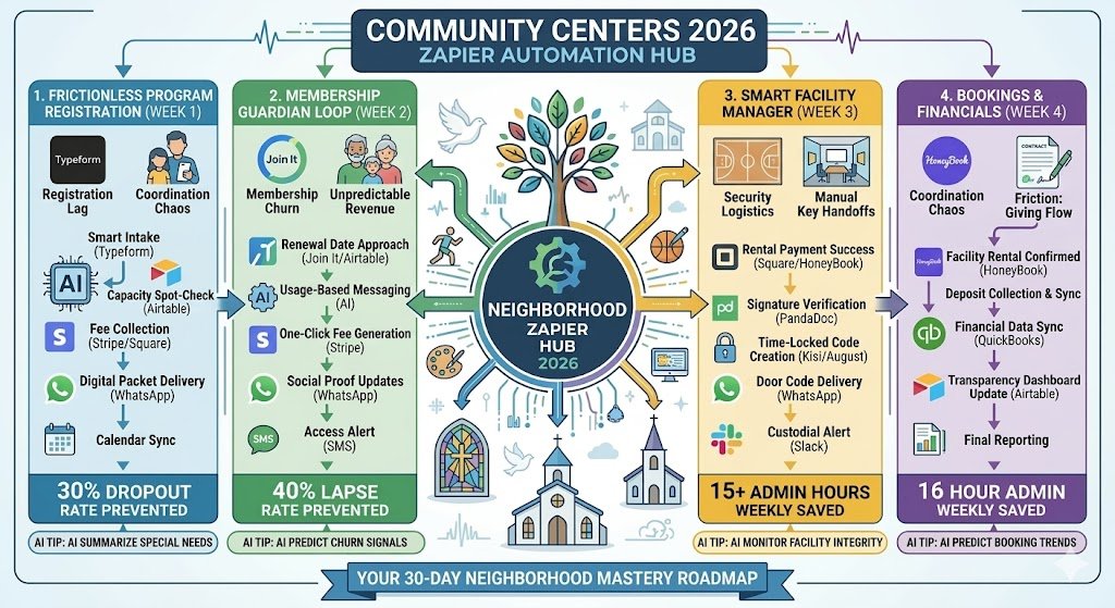 Zapier for Community Centers 2026: Automating Connection & Growth