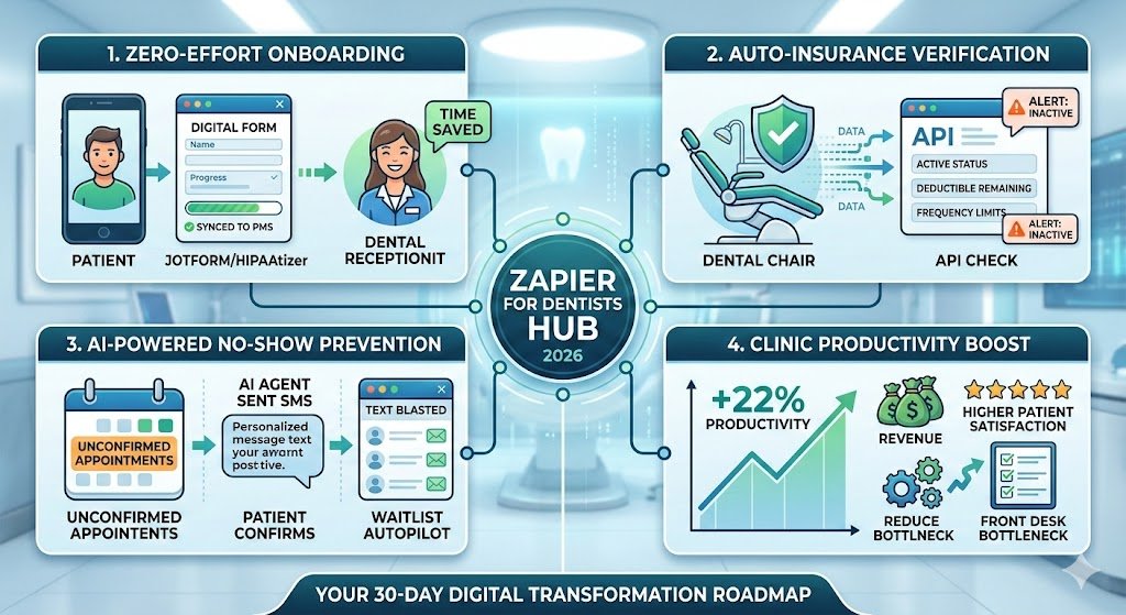 Zapier for Dentists: The Complete Automation Blueprint for Dental Practices (2026)
