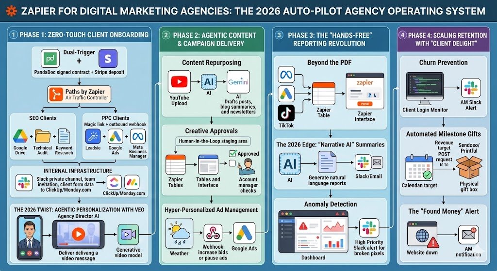 Zapier for Digital Marketing Agencies 2026: The Ultimate Blueprint for High-Velocity Growth
