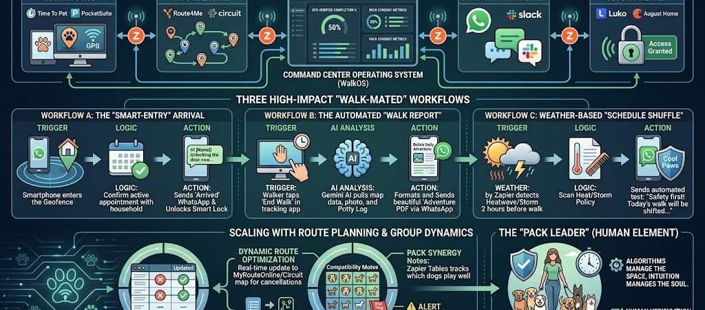 Zapier for Dog Walkers 2026: The “Safe-Track” Logistics Blueprint