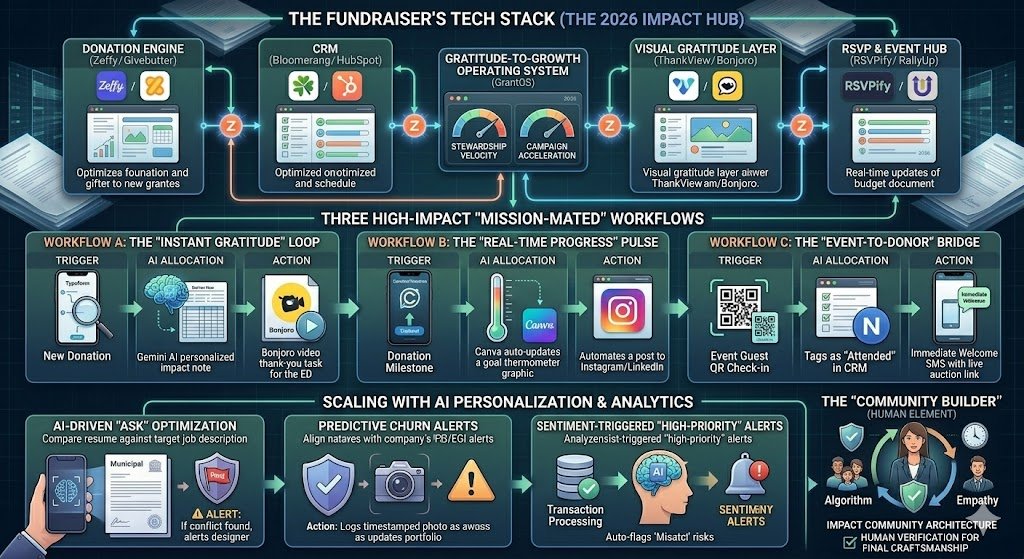 Zapier for Fundraisers 2026: The “Gratitude-to-Growth” Automation Blueprint