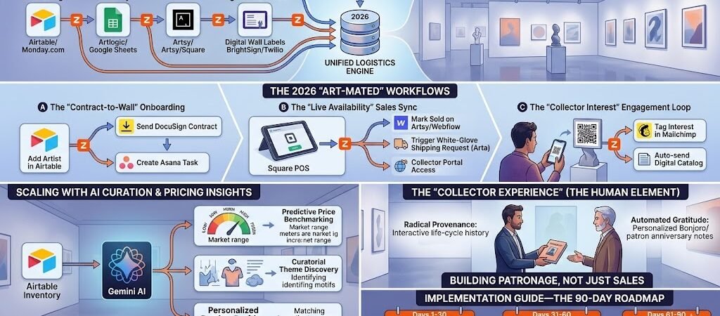 Zapier for Independent Art Gallery Owners 2026: The “Curatorial Flow” Automation Blueprint