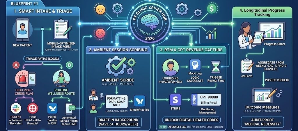 Zapier for Mental Health Therapists: The 2026 “Presence-First” Automation Blueprint