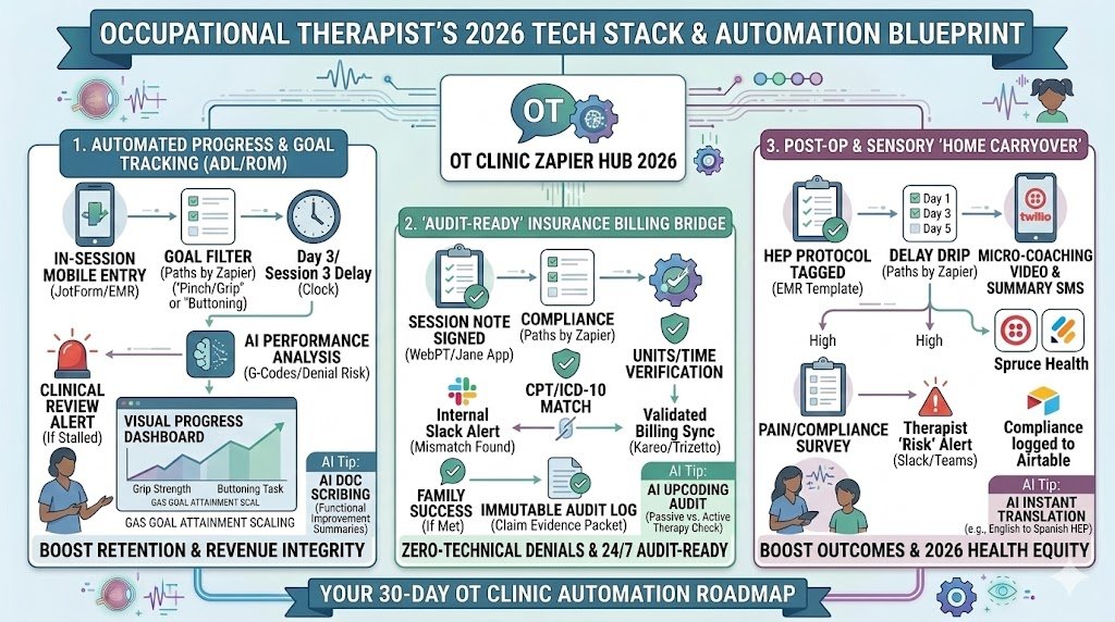 Zapier for Occupational Therapists 2026: Automating Progress Tracking and Insurance Billing
