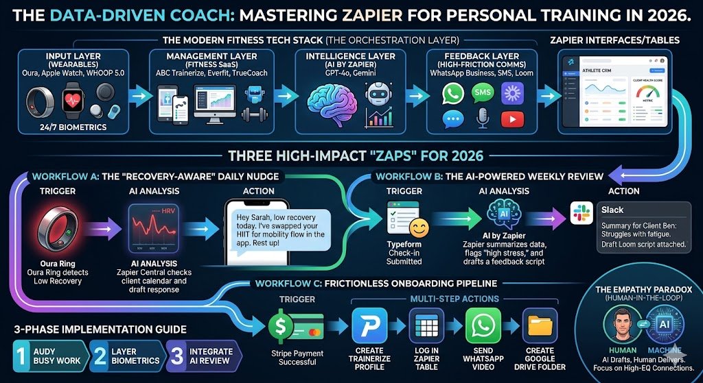 Zapier for Personal Trainers 2026: The Data-Driven Coach