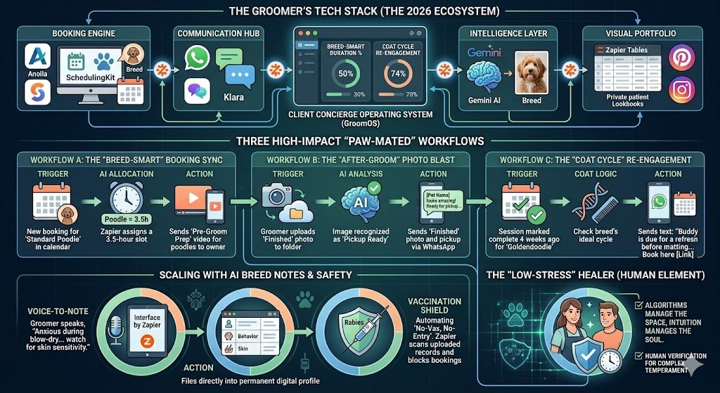 Zapier for Pet Groomers 2026: The “Digital Concierge” Blueprint