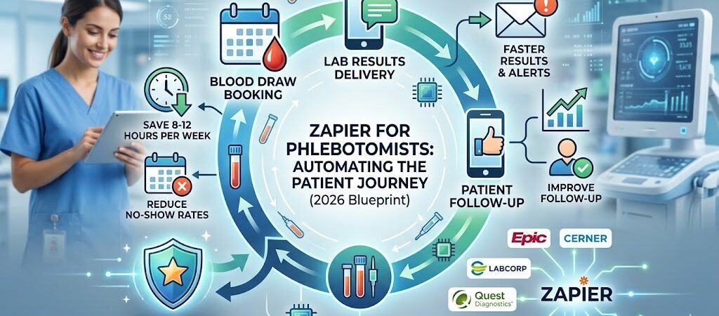 Zapier for Phlebotomists: Blood Draw Booking, Lab Results & Patient Follow-Ups 2026
