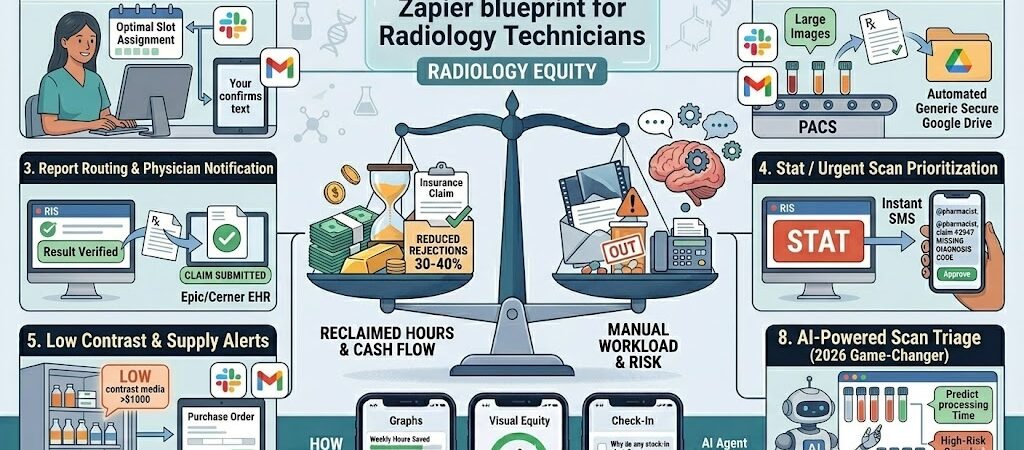 Zapier for Radiology Technicians: Scan Scheduling, Image Delivery & Report Routing 2026