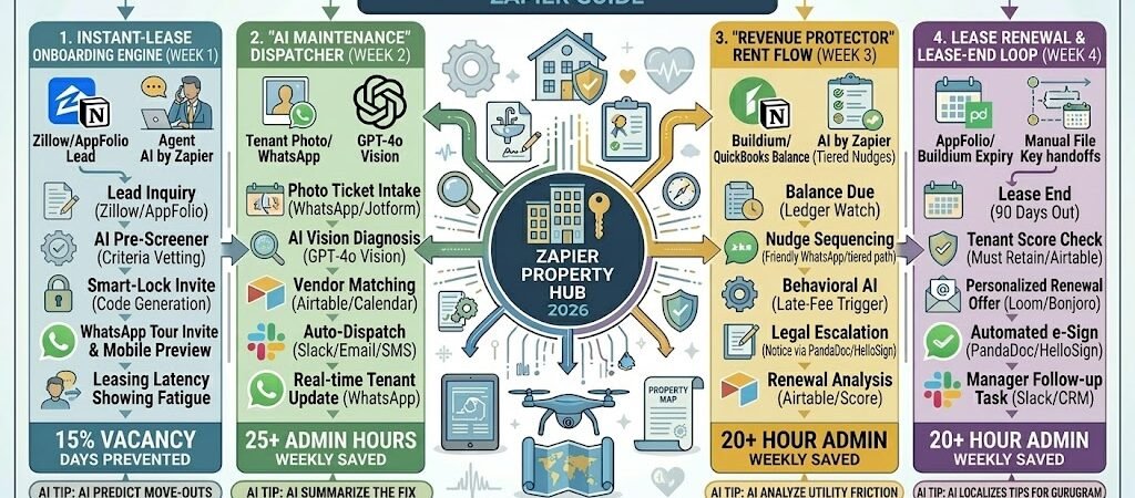 Zapier for Residential Property Managers 2026: The Automated Landlord