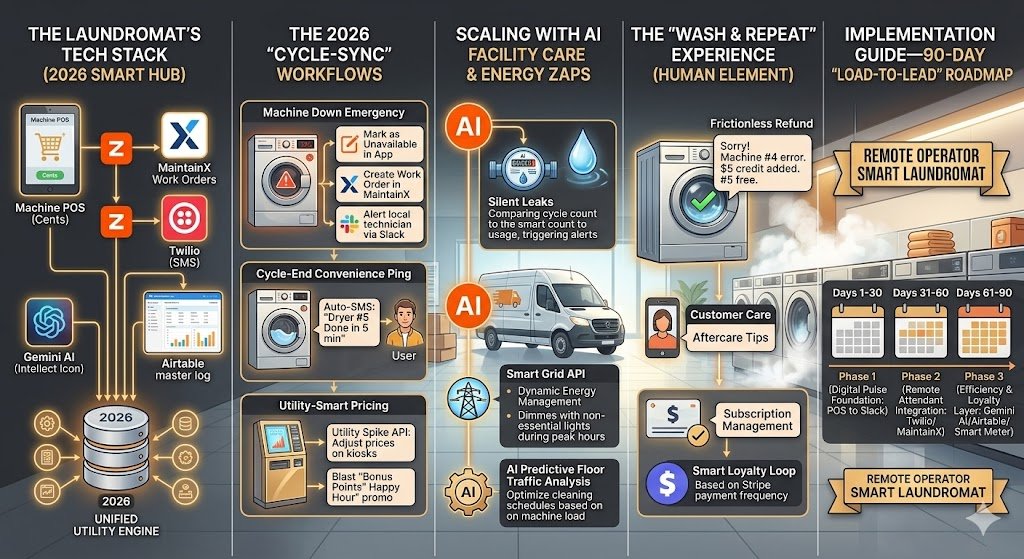 Zapier for Small Laundromat Owners