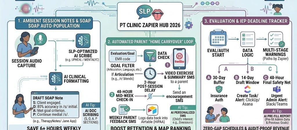 Zapier for Speech-Language Pathologists 2026: Automating Session Notes and Parent Communication