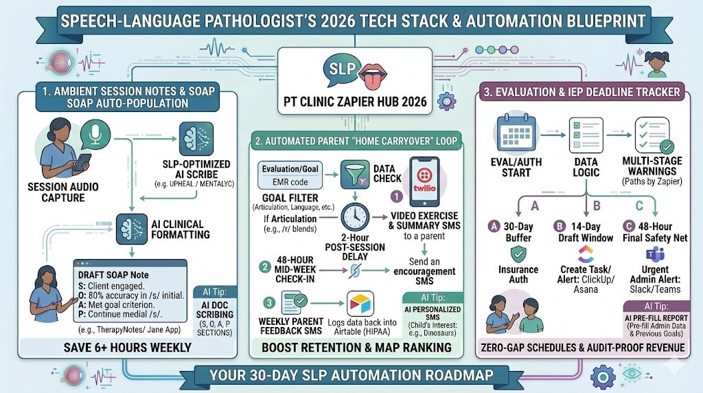 Zapier for Speech-Language Pathologists 2026: Automating Session Notes and Parent Communication
