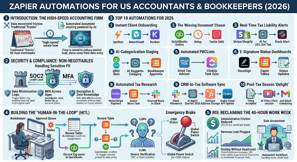 Zapier for US Accountants & Bookkeepers 2026