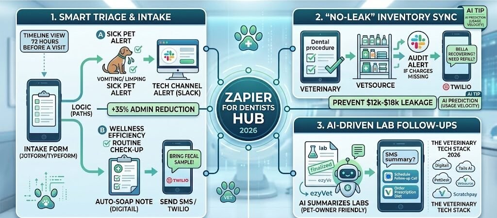 Zapier for Veterinarians: The 2026 Workflow Automation Blueprint