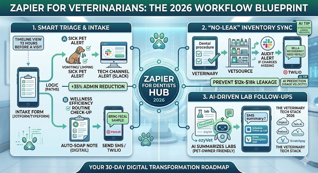 Zapier for Veterinarians: The 2026 Workflow Automation Blueprint