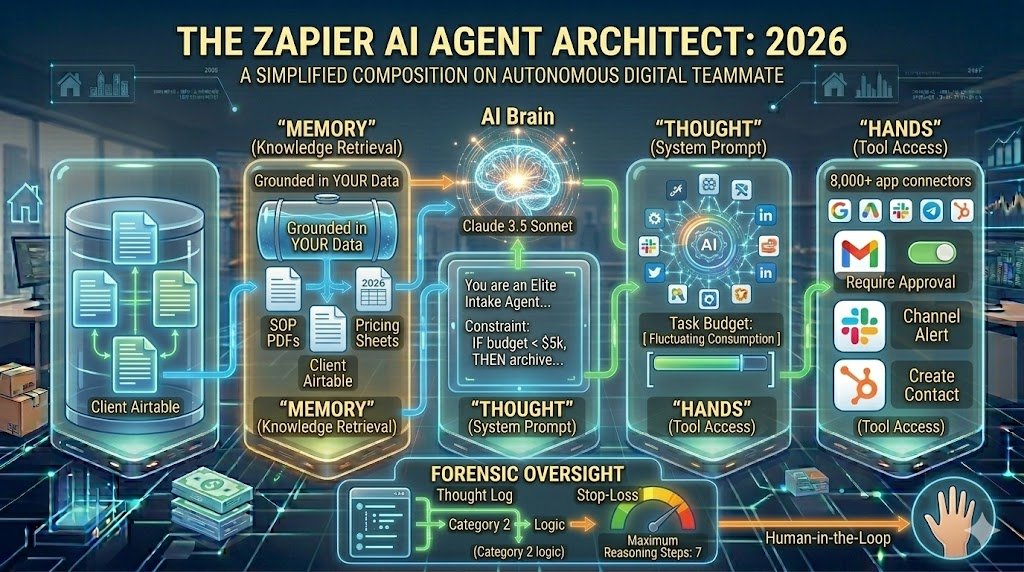 Build Custom AI agents with Zapier (The Complete 2026 Guide)