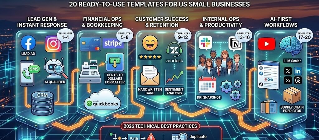 The 2026 Small Business Automation Blueprint: 20 Ready-to-Use Zapier Templates