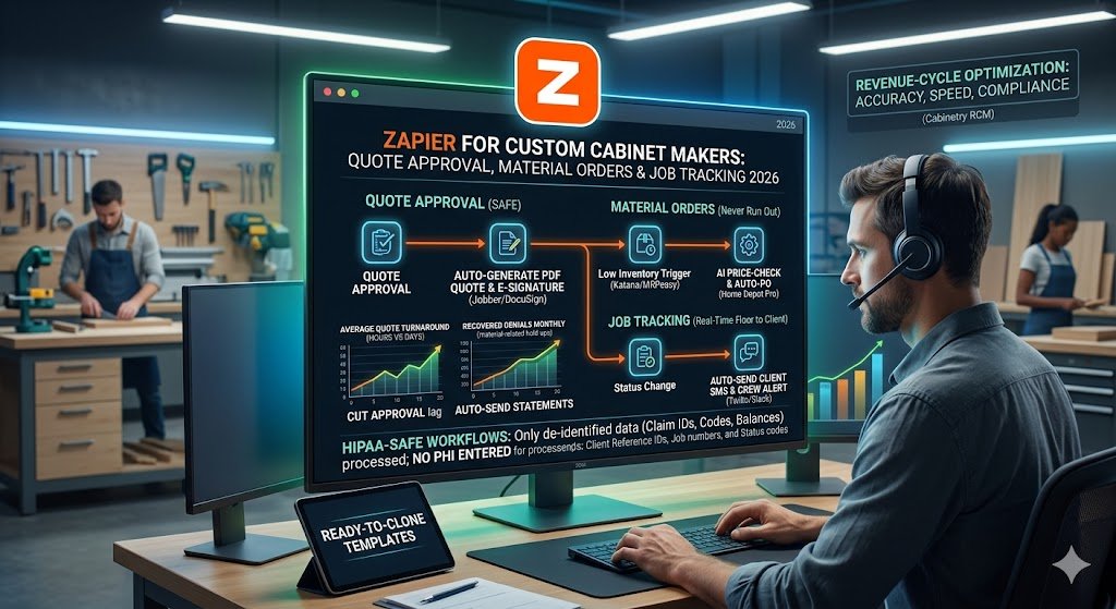 Zapier for Custom Cabinet Makers