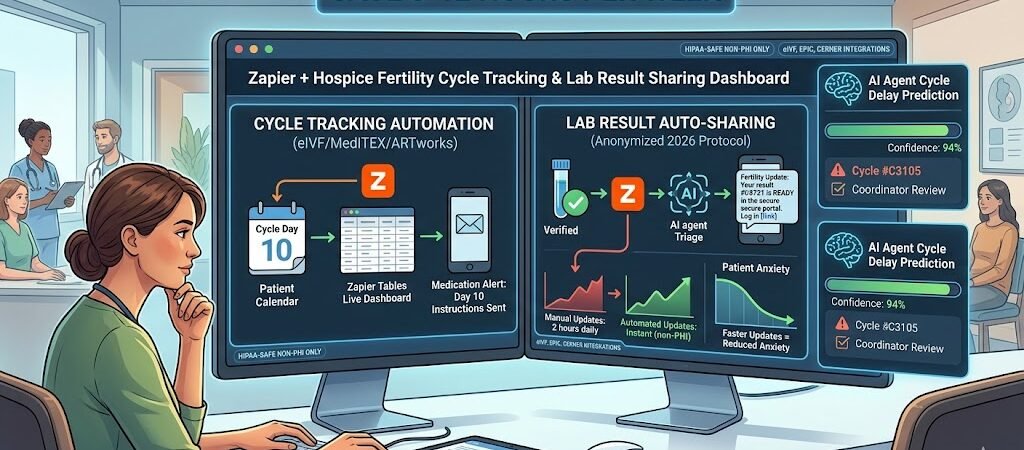 Zapier for Fertility Clinic Coordinators: Cycle Tracking & Lab Result Sharing 2026 1 Zapier for Fertility Clinic Coordinators: Cycle Tracking & Lab Result Sharing 2026