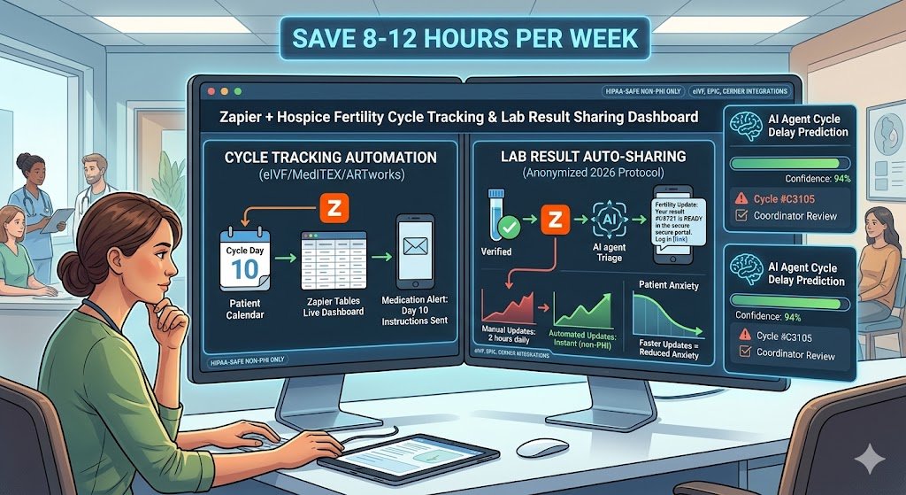 Zapier for Fertility Clinic Coordinators