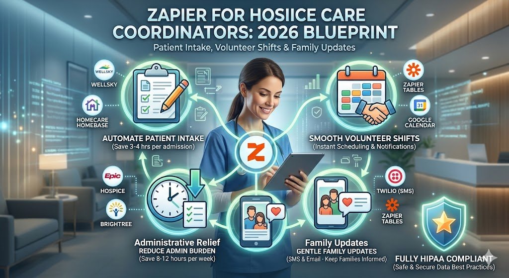Zapier for Hospice Care Coordinators